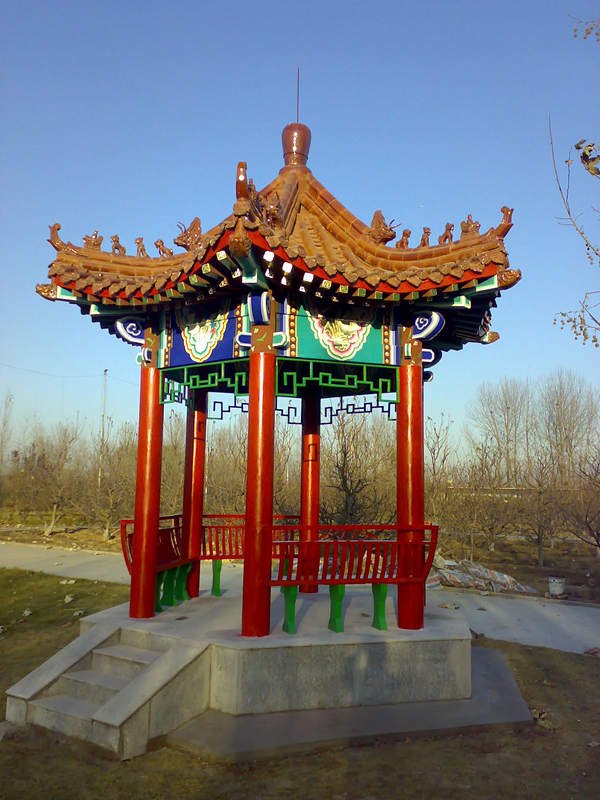小六角凉亭